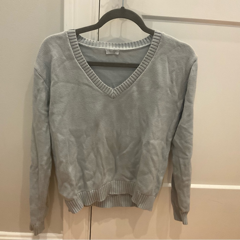 Brandy Melville Light Blue Sweater One Size